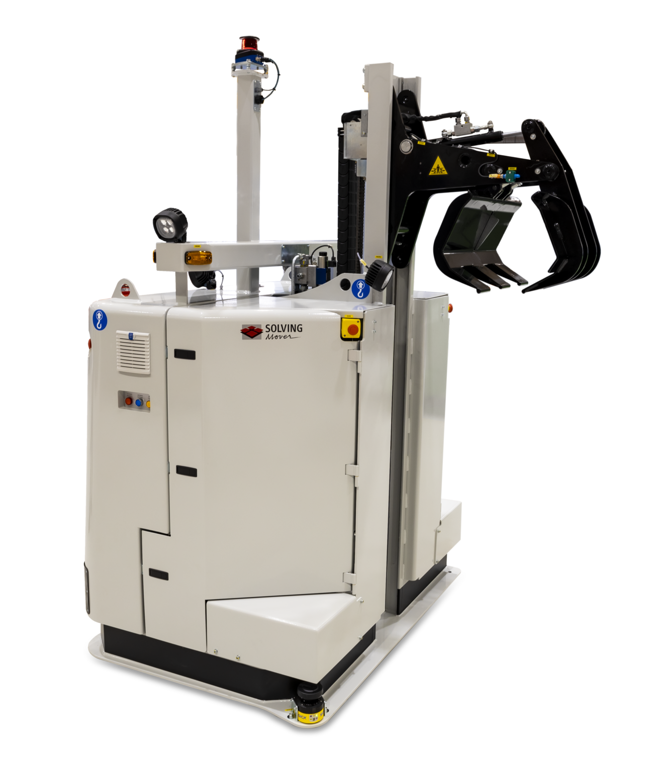 Roll handling systems & Automated paper roll movers Solving