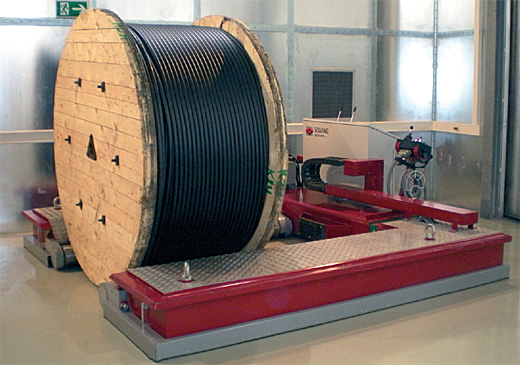 High-Capacity Powered Wire Winder